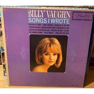 Billy Vaughn & His Orchestra – Songs I Wrote 33rpm VG+ AB37